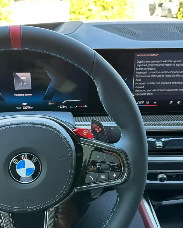 Lẫy số BMW Carbon - Trims