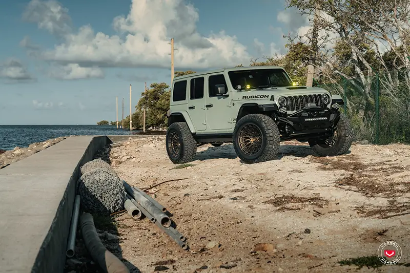 Jeep Wrangler độ mâm Vossen LCX-03 chính hãng