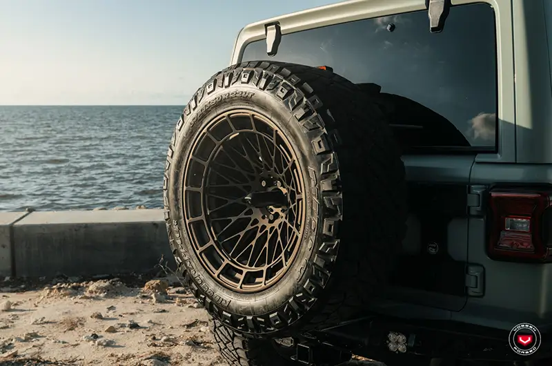 Jeep Wrangler độ mâm Vossen LCX-03 chính hãng