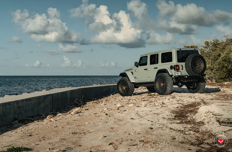 Jeep Wrangler độ mâm Vossen LCX-03 chính hãng