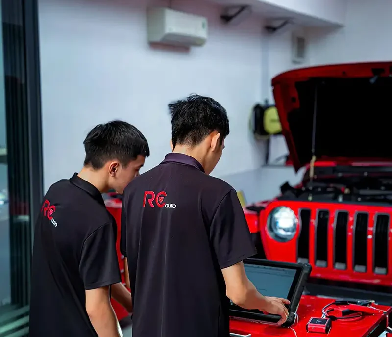 Bảo dưỡng Jeep Wrangler