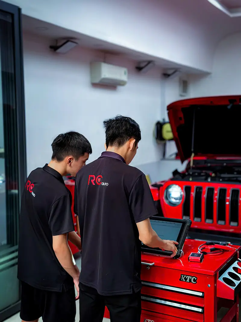 Bảo dưỡng Jeep Wrangler