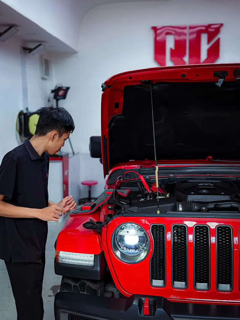 Bảo dưỡng Jeep Wrangler