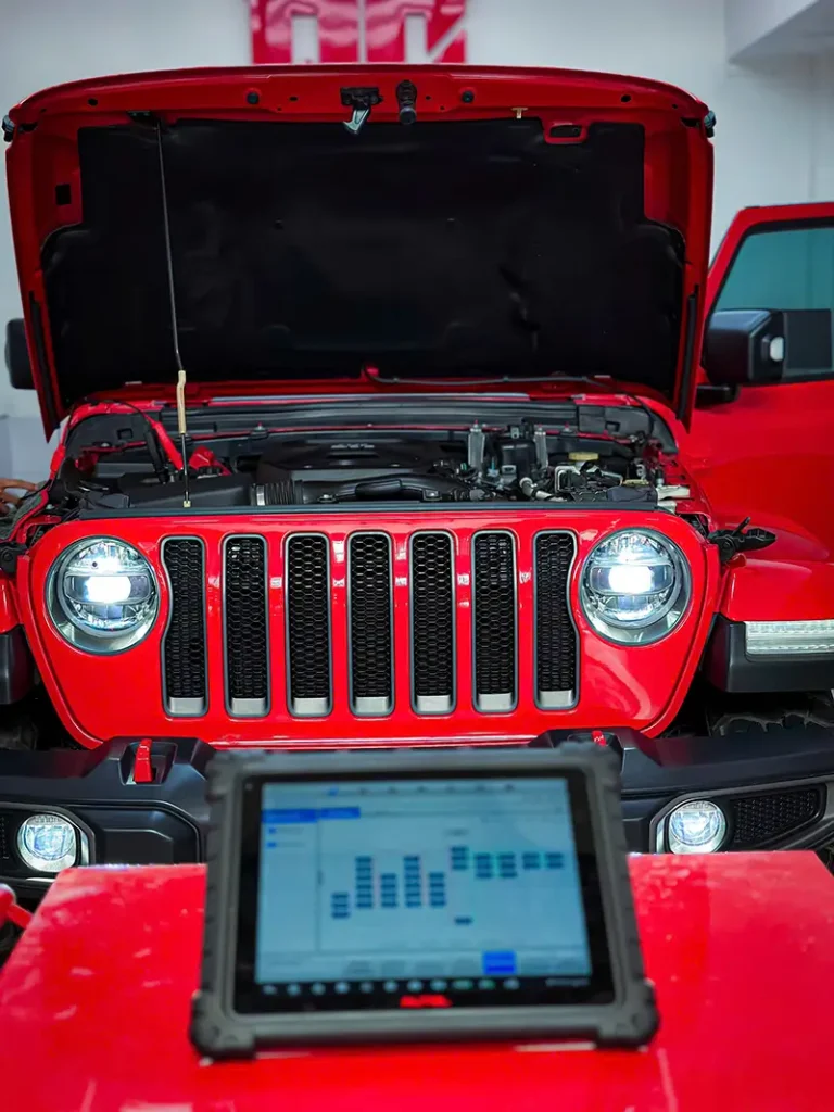 Bảo dưỡng Jeep Wrangler