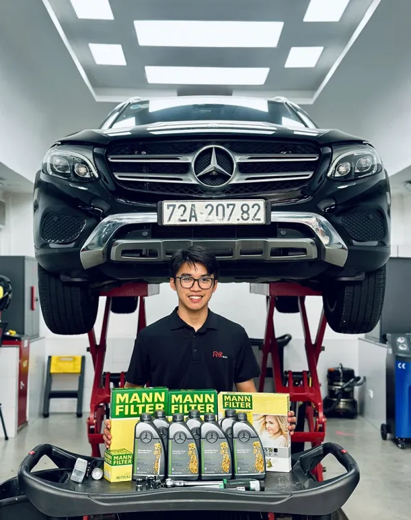 Bảo dưỡng Mercedes-Benz GLC250: Đảm bảo hiệu năng và tuổi thọ xe