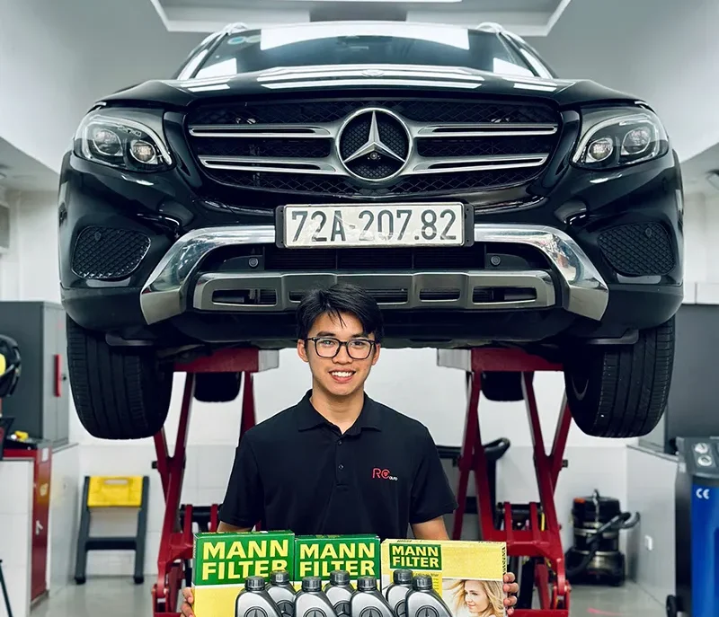 Bảo dưỡng Mercedes-Benz GLC250: Đảm bảo hiệu năng và tuổi thọ xe